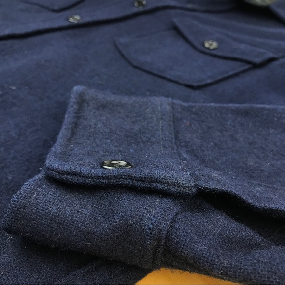 SOLD - Vintage Woolrich Wool Button Down Shirt - Picture 11 of 15